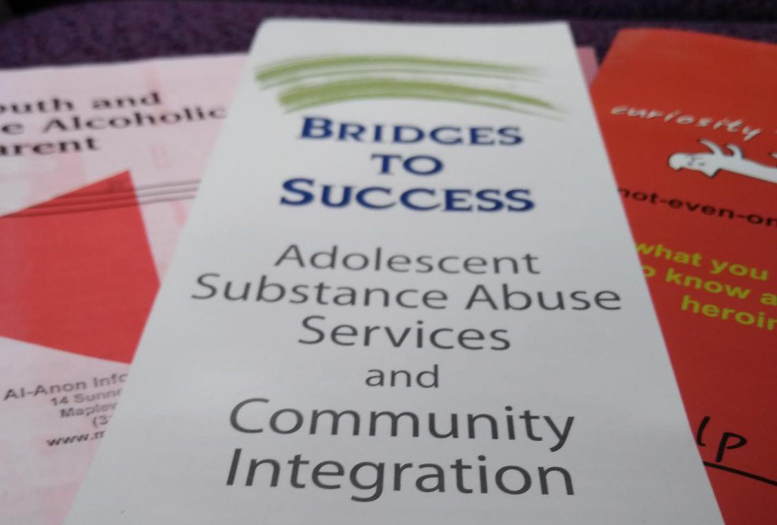 Staff members have placed a few pamphlets as a resource for students to explore and use. These pamphlets are located on a shelf inside the guidance office.