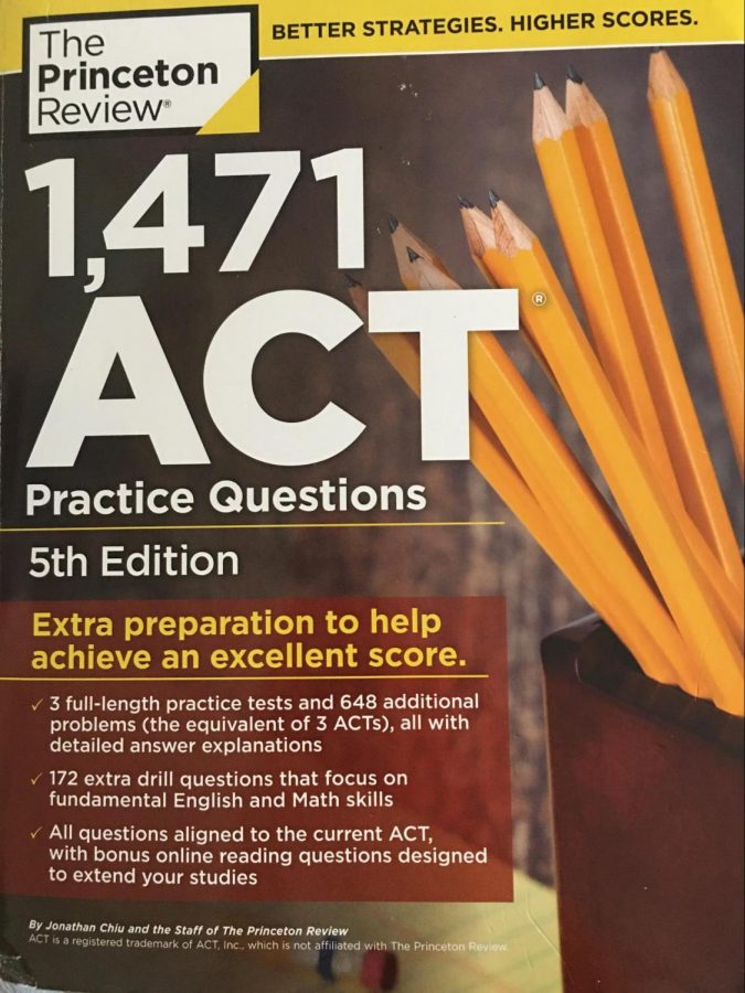 Seniors now have to study for the ACT on top of doing work for their final year of highschool. Because of this, seniors are now concerned with how their scores are going to turn out.