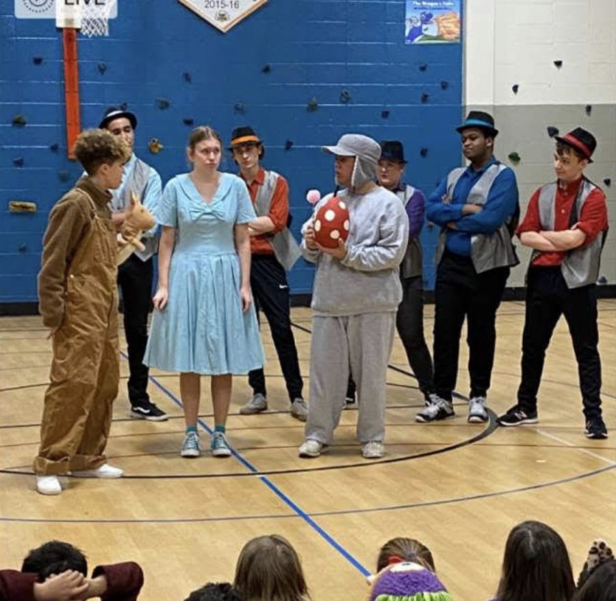 On Feb. 12, 2020, the Parkway North cast performed their production of Seussical the Musical  at Mckelvey Elementary School with a reduced script for the younger grades. The show took place only a month before students began doing online school and quarantine started.