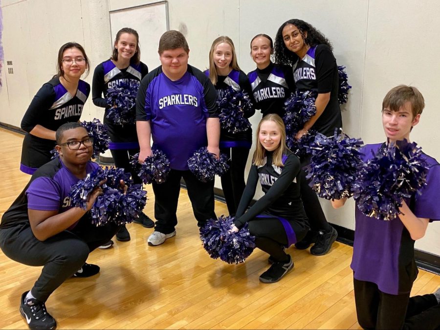 The 2019-2020 Sparklers performed at basketball games during halftime after the cheerleaders but  due to COVID-19, the 2020-2021 team must practice on zoom and may not be able to perform in-person this year. “We perform at 3-4 home games a year and then at Special Olympics. We missed that in 2020 due to the pandemic, and we missed properly seeing our seniors of 2020 off,” said Frank.