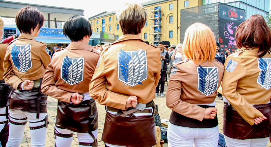 Attack on Titan was massively popular, inspiring events and cosplays like the one pictured above, at MSM Comic Con. 