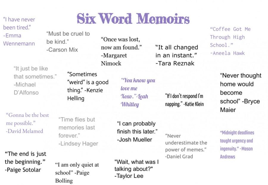Seniors Share Six Word Memoirs