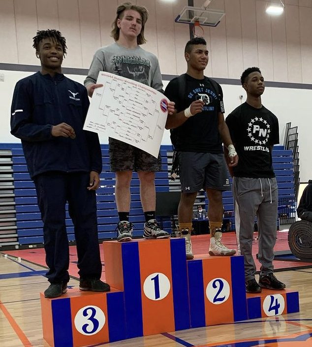 On Feb. 12, sophomore Tyler Jones made it past districts to make it to the MSHAA State Championships.