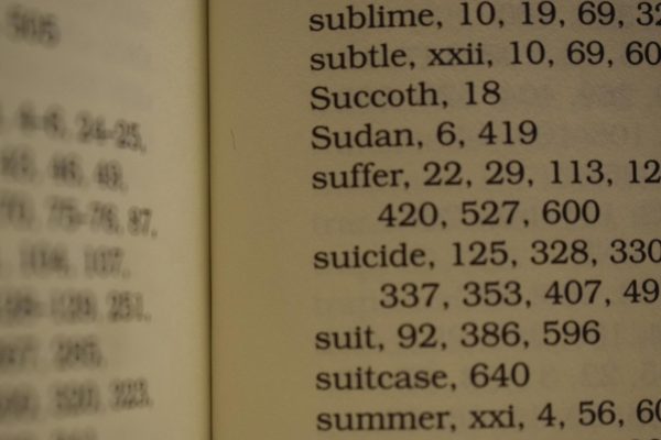 Suicide is a heavy topic frequently found in modern media and affects people of all ages and backgrounds in real life. This image, taken from Mark Danielewskis House of Leaves, features suicide prominently. 