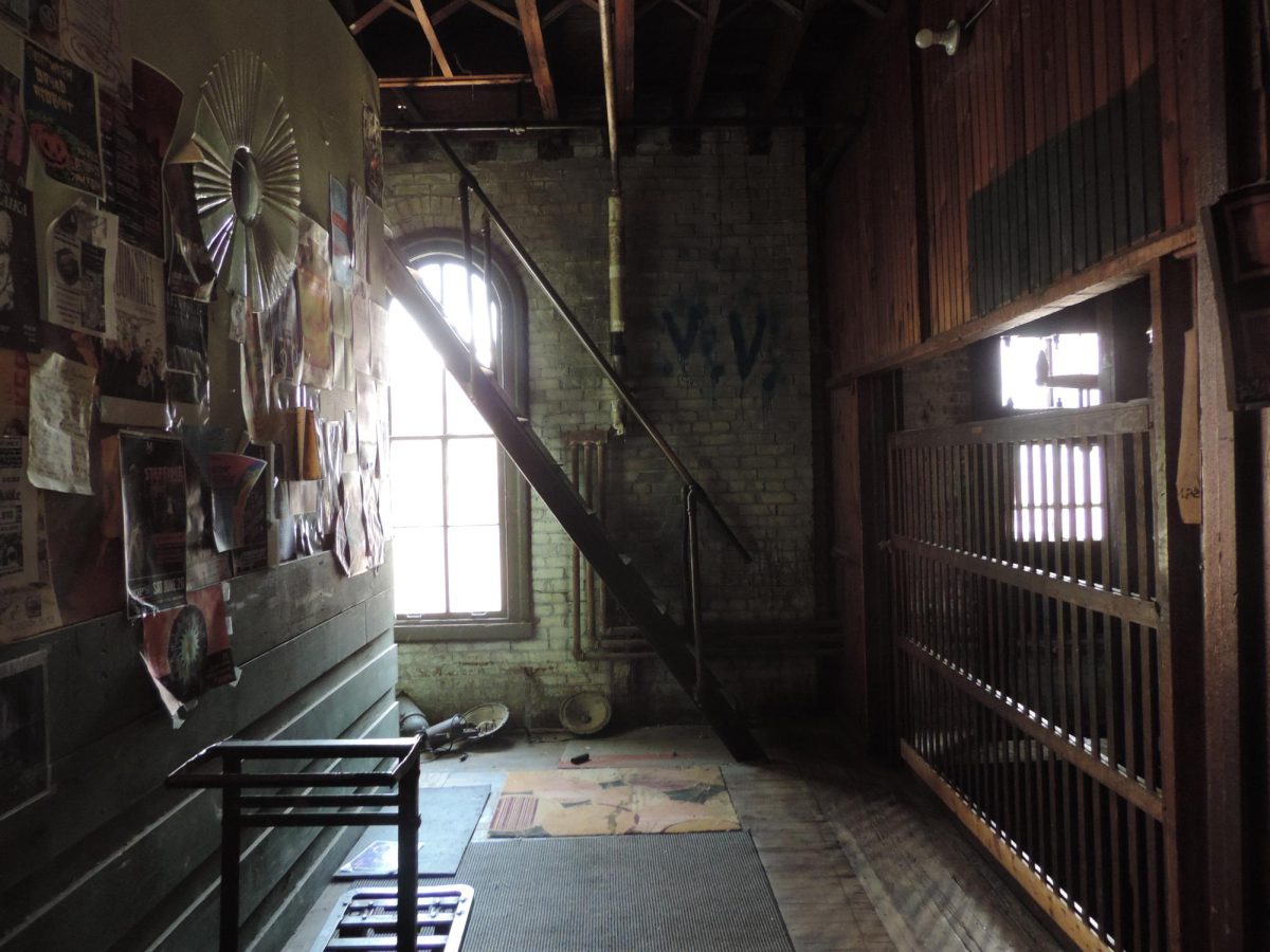 A Photo of the inside of the Lemp Brewery. The brewery has been closed for over a century, shutting down in June, 1922.