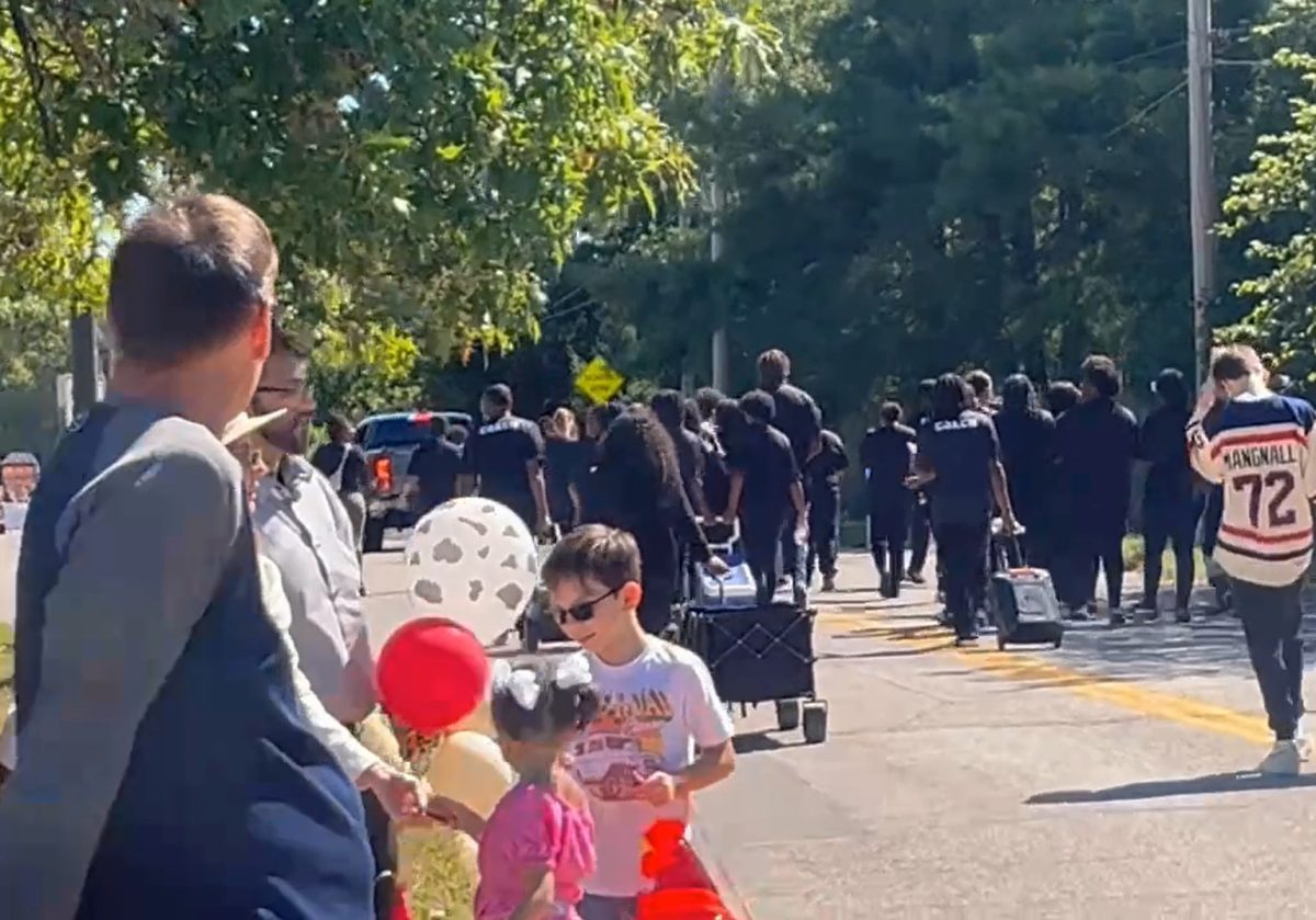 Steppers Take to the Streets with Parade